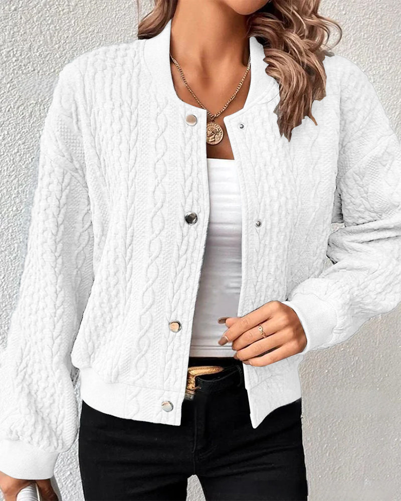 ADDLER – KURZER STRICKCARDIGAN