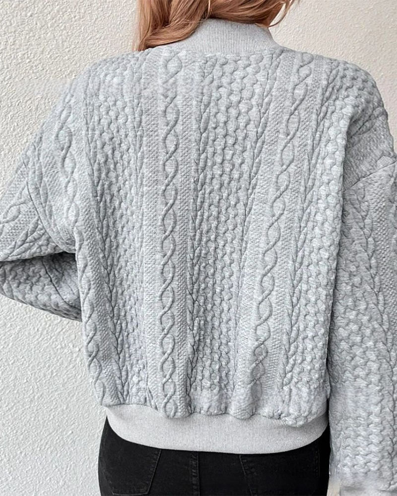 ADDLER – KURZER STRICKCARDIGAN