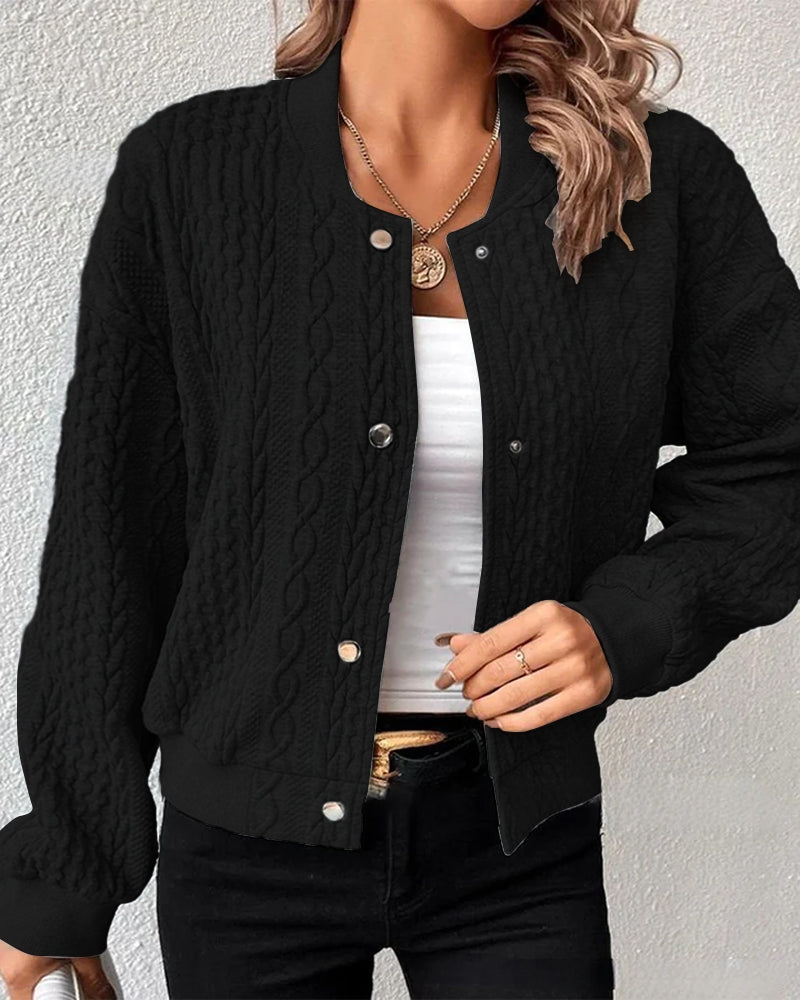 ADDLER – KURZER STRICKCARDIGAN