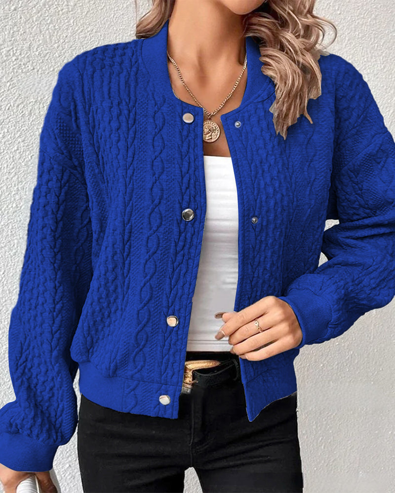 ADDLER – KURZER STRICKCARDIGAN