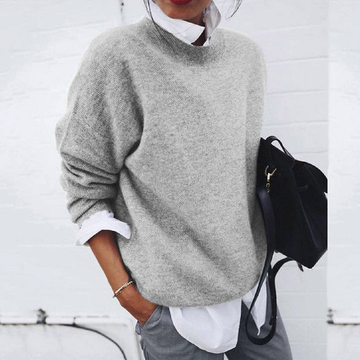 ADELIN - BEQUEMER PULLOVER AUS KASCHMIR