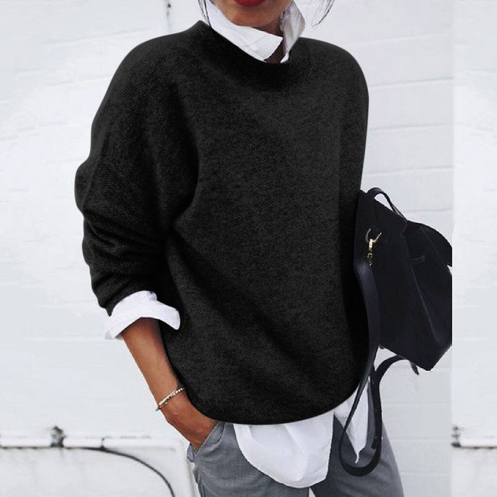 ADELIN - BEQUEMER PULLOVER AUS KASCHMIR