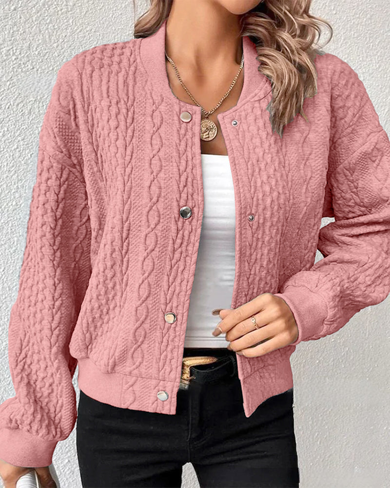 ADDLER – KURZER STRICKCARDIGAN